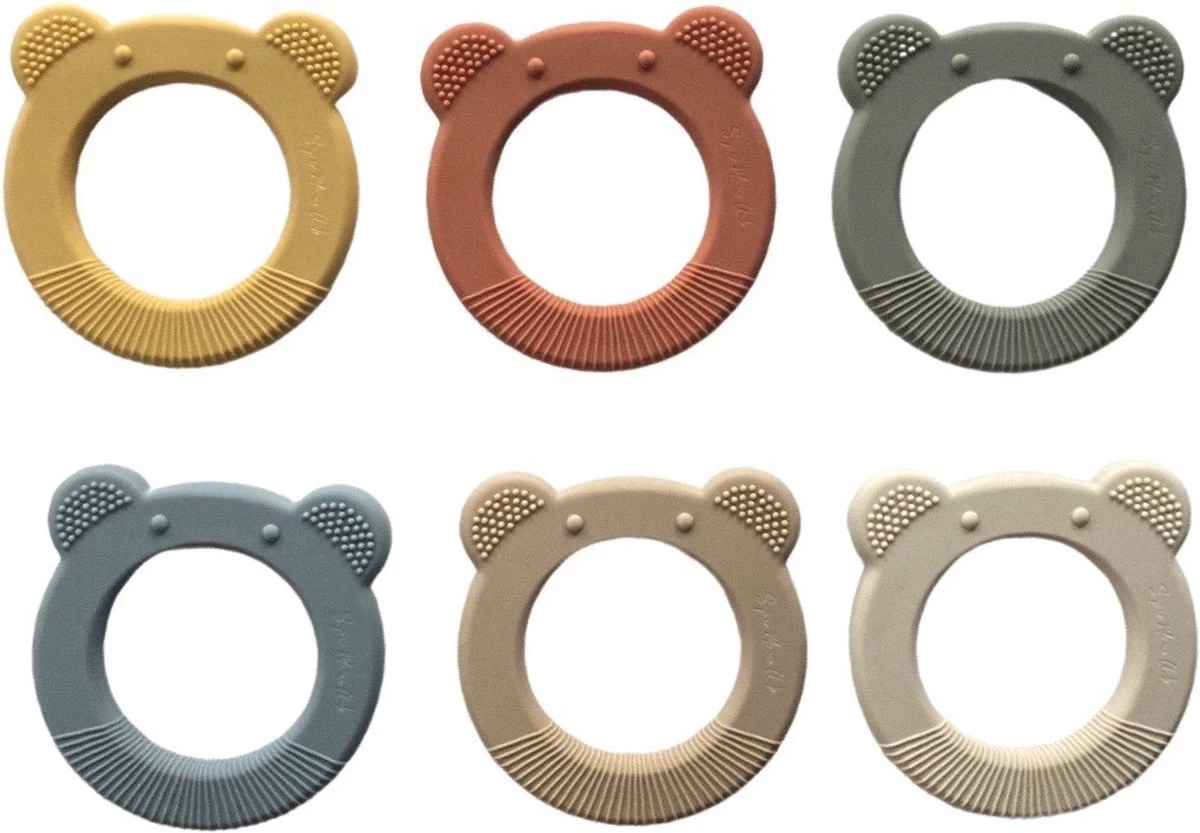 Super Mama Club® Bijtring Baby Siliconen Matchagreen – Koelbijtring Koelkast – Bijtketting – Bijtringen – Baby – Verschillende Varianten Verkrijgbaar - BPA Vrij 3 Super Mama Club® Bijtring Baby Siliconen Matchagreen – Koelbijtring Koelkast – Bijtketting – Bijtringen – Baby – Verschillende Varianten Verkrijgbaar - BPA Vrij - Afbeelding 3