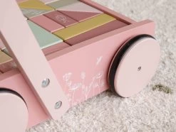 Little Dutch - Blokkenkar Wild Flowers -Babyspeelgoed Winkel 1200x903 1