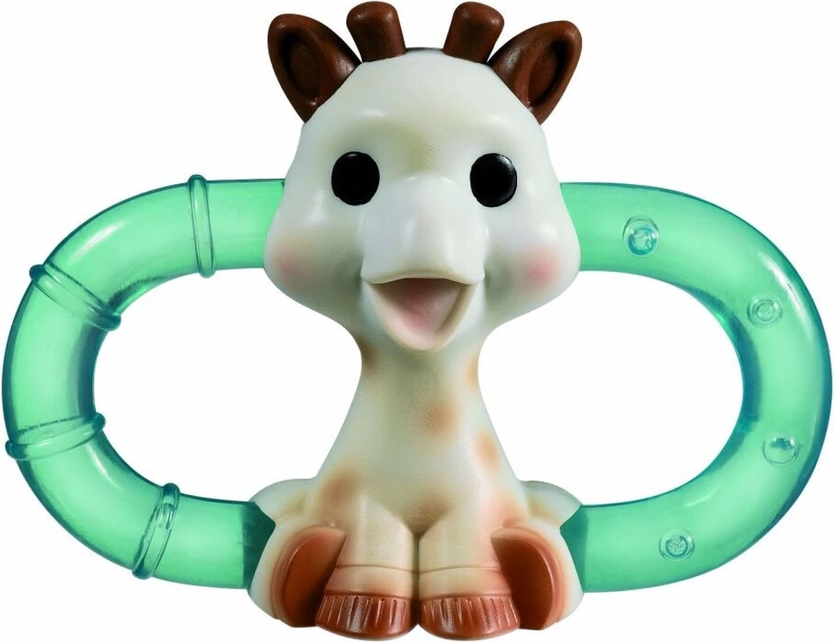 Sophie De Giraf - Dubbele Koelbijtring - In Geschenkdoos 1 Sophie De Giraf - Dubbele Koelbijtring - In Geschenkdoos