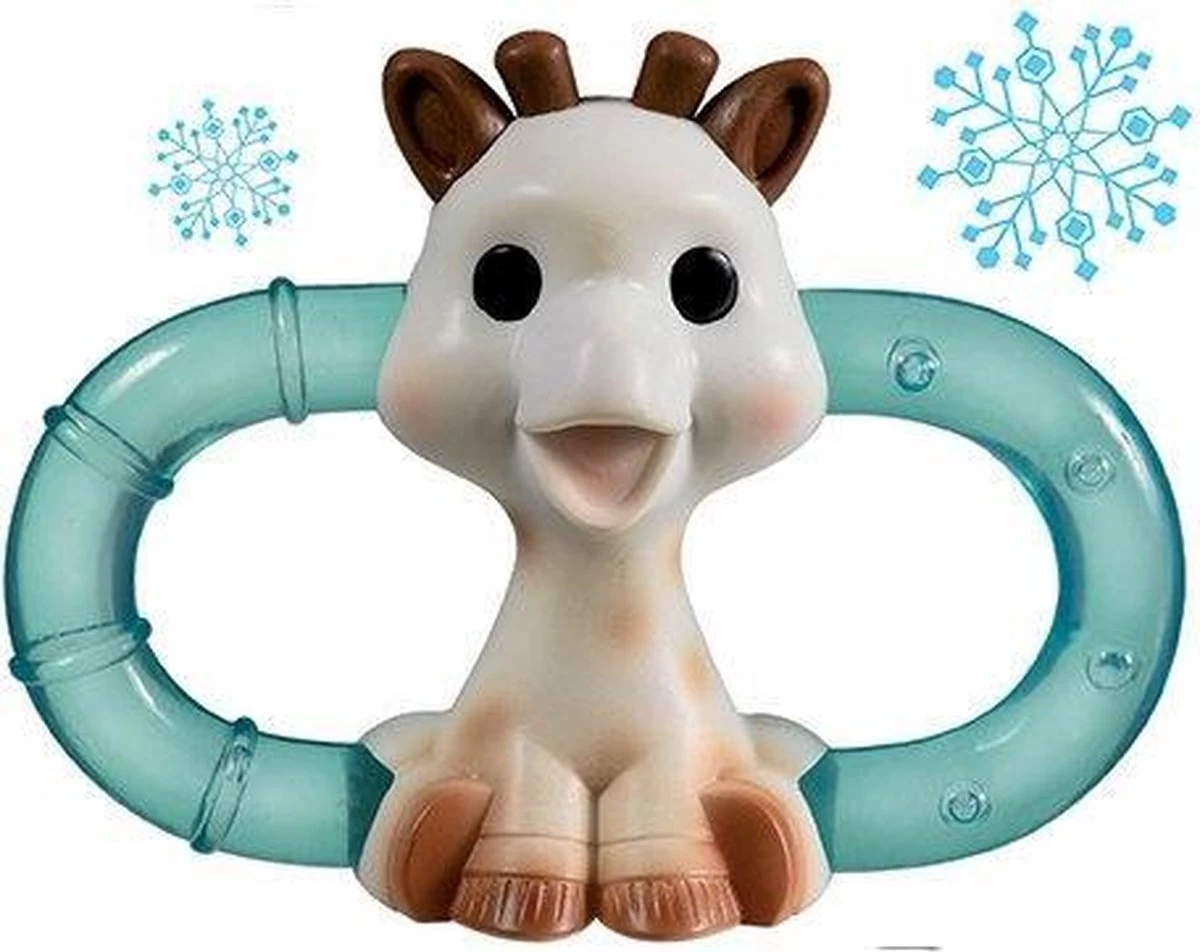 Sophie De Giraf - Dubbele Koelbijtring - In Geschenkdoos 5 Sophie De Giraf - Dubbele Koelbijtring - In Geschenkdoos - Afbeelding 5