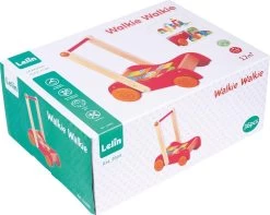 Lelin Toys - Duw En Loopwagen Met 30 Gekleurde Blokken -Babyspeelgoed Winkel 1200x957