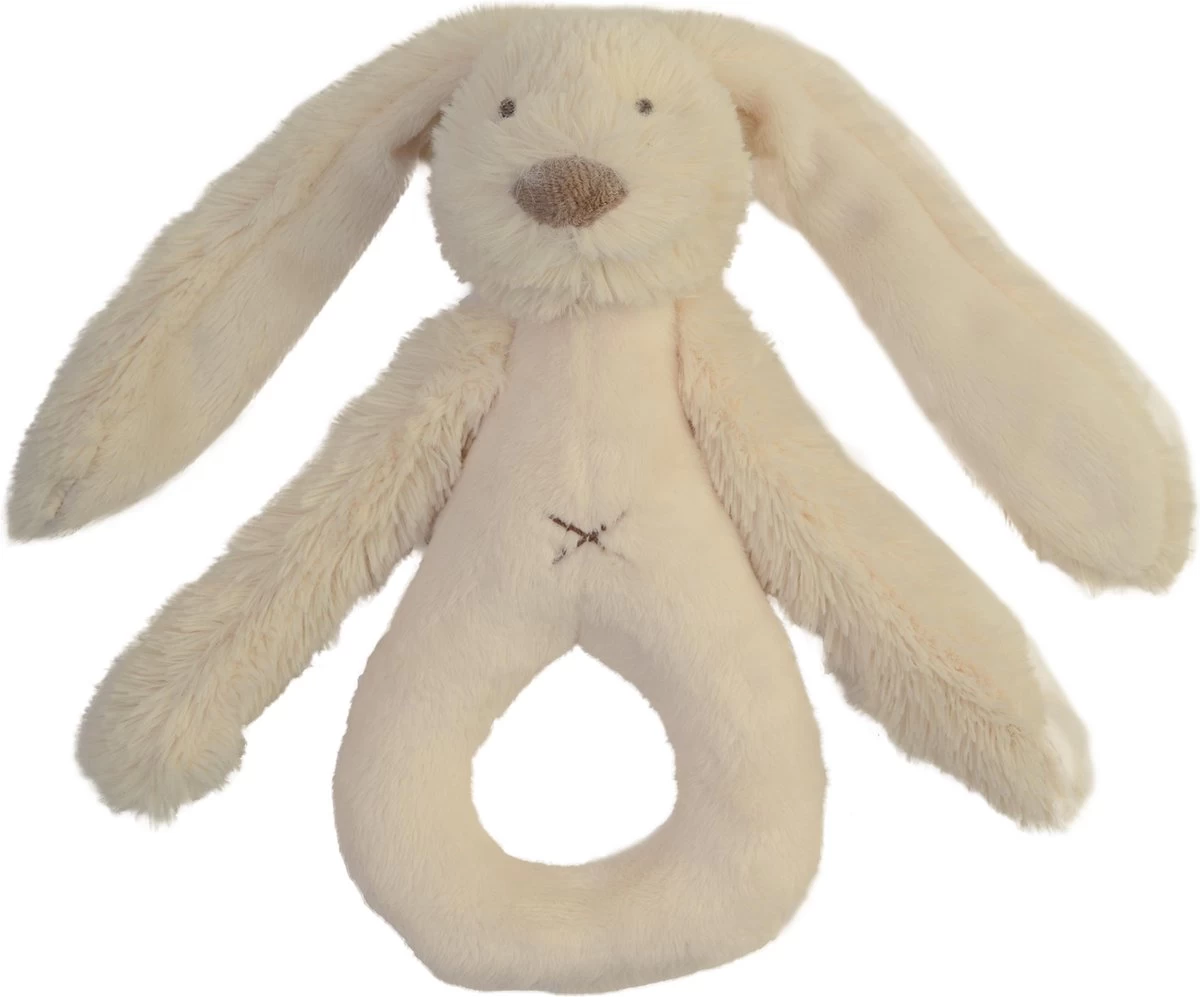 Happy Horse Konijn Richie Rammelaar - Beige - Baby Cadeau 1 Happy Horse Konijn Richie Rammelaar - Beige - Baby Cadeau