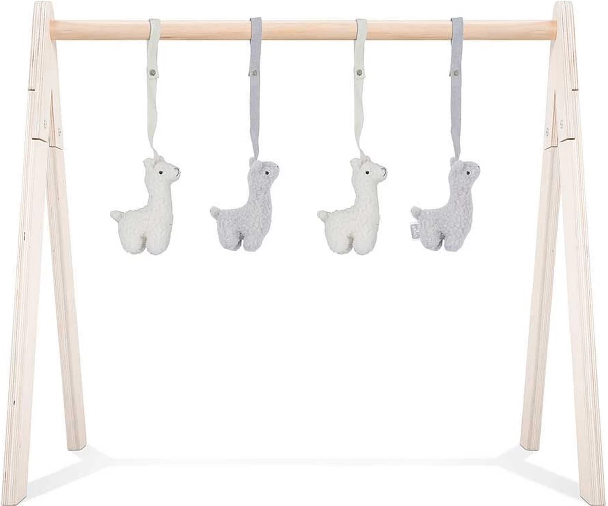 Jollein Babygym Speeltjes - Moon - Nougat - 4 Stuks 15 Jollein Babygym Speeltjes - Moon - Nougat - 4 Stuks - Afbeelding 15