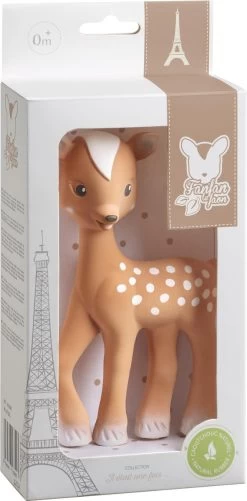 Sophie De Giraf- Bijtspeelgoed - FanFan Het Hertje - 100% Natuurlijk Rubber -Babyspeelgoed Winkel 592x1200