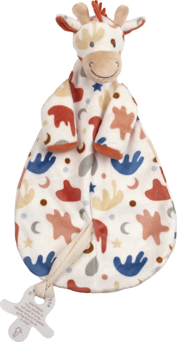 Happy Horse Giraf Gilles Knuffeldoekje - Multi Colour - Baby Cadeau 1 Happy Horse Giraf Gilles Knuffeldoekje - Multi Colour - Baby Cadeau