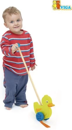 Duwstok - Eend -Babyspeelgoed Winkel 667x1200
