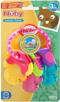 Nûby - IcyBite Koelbijtsleutels - Roze - 3m+ 7 Nûby - IcyBite Koelbijtsleutels - Roze - 3m+ -Babyspeelgoed Winkel 704x1200 3