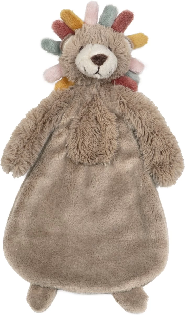 Happy Horse Leeuw Leon Knuffeldoekje - Bruin/Multi Colour - Baby Cadeau 1 Happy Horse Leeuw Leon Knuffeldoekje - Bruin/Multi Colour - Baby Cadeau