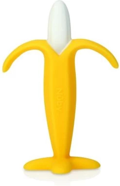 Nûby - Silicone Bijtspeelgoed - Banaan - 3m+