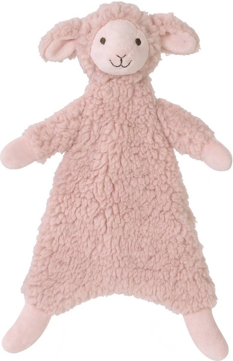 Happy Horse Lam Lotus Knuffeldoekje - Perzikroze - Baby Cadeau 1 Happy Horse Lam Lotus Knuffeldoekje - Perzikroze - Baby Cadeau