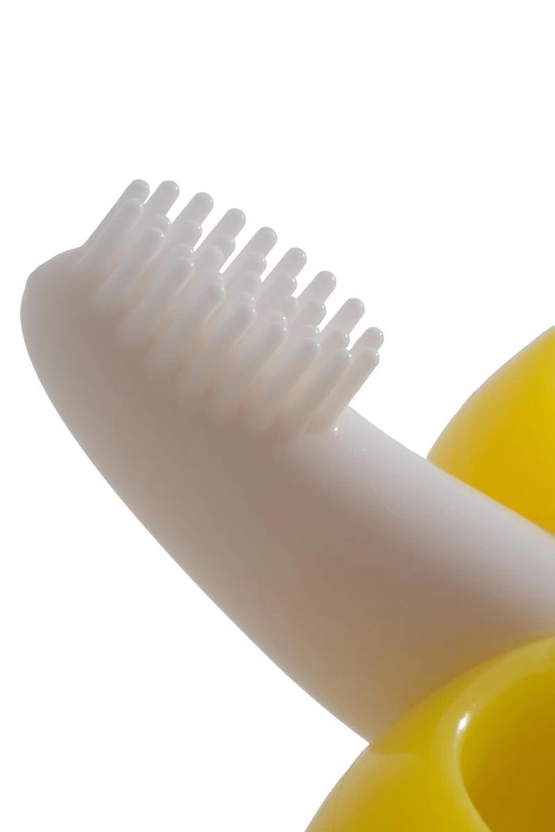 Baby Banaan Tandenborstel/bijtspeeltje – Geel - Baby Tandenborstel - Bij Doorkomende Tandjes - Tandvlees Massage - Babytandenborstel - Peuter Tandenborstel 6 Baby Banaan Tandenborstel/bijtspeeltje – Geel - Baby Tandenborstel - Bij Doorkomende Tandjes - Tandvlees Massage - Babytandenborstel - Peuter Tandenborstel - Afbeelding 6