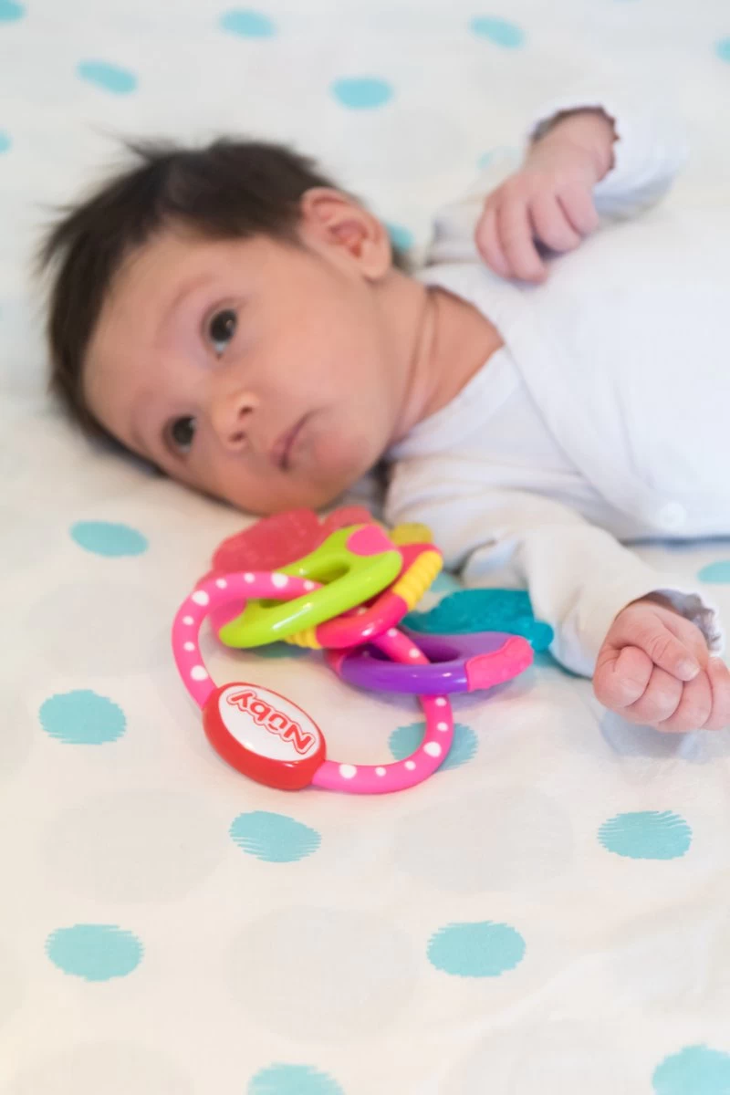 Nûby - IcyBite Koelbijtsleutels - Roze - 3m+ 3 Nûby - IcyBite Koelbijtsleutels - Roze - 3m+ - Afbeelding 3