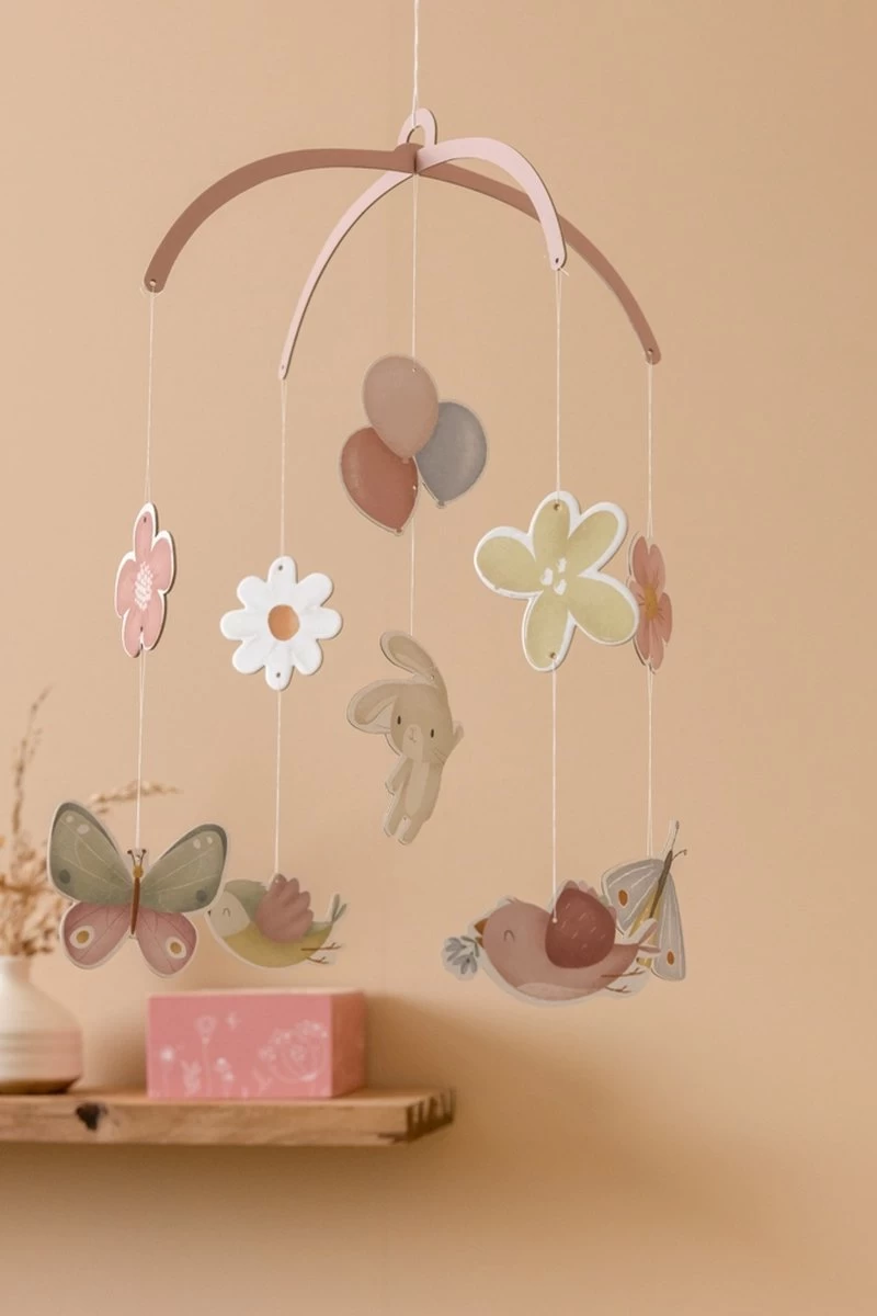 Little Dutch Mobiel Flowers & Butterflies 4 Little Dutch Mobiel Flowers & Butterflies - Afbeelding 4