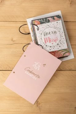 Bewaarbundel Geboorte Kaartjes - Great Memories - Roze - Design Octopus Met Goudfolie -Babyspeelgoed Winkel 800x1200 61