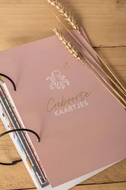Bewaarbundel Geboorte Kaartjes - Great Memories - Roze - Design Octopus Met Goudfolie -Babyspeelgoed Winkel 800x1200 62
