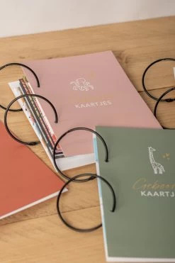 Bewaarbundel Geboorte Kaartjes - Great Memories - Roze - Design Octopus Met Goudfolie -Babyspeelgoed Winkel 800x1200 63