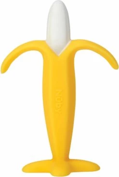 Nûby - Silicone Bijtspeelgoed - Banaan - 3m+ -Babyspeelgoed Winkel 809x1200 3