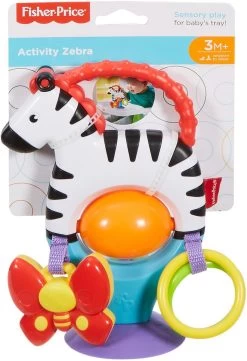 Fisher Price - Activity Zebra - Rammelaar - Speeltje En Bijtring - Grijpspeelgoed -Babyspeelgoed Winkel 821x1200