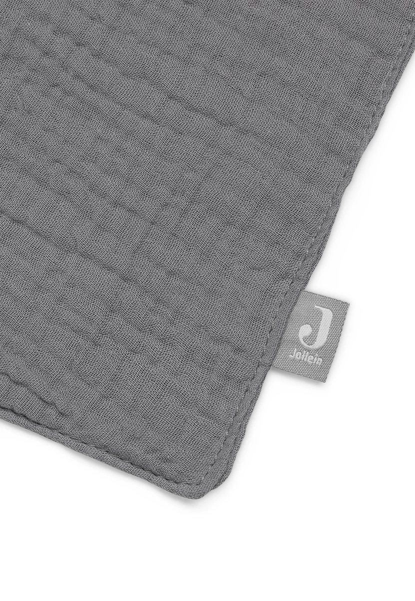 Jollein Speendoekje Bunny Ears - Storm Grey 5 Jollein Speendoekje Bunny Ears - Storm Grey - Afbeelding 5