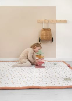 Love By Lily - Groot Speelkleed - Sunny Clovers - City Size - 150x120cm -Babyspeelgoed Winkel 852x1200 1