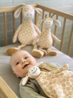 Happy Horse Giraf Gessy Knuffeldoekje - Beige - Baby Cadeau -Babyspeelgoed Winkel 899x1200