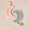 Jollein Speendoek Moon | Set 2 Stuks | Pale Pink + Ash Green