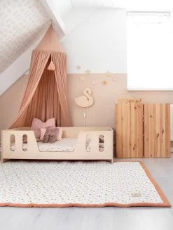 Love By Lily - Groot Speelkleed - Sunny Clovers - City Size - 150x120cm -Babyspeelgoed Winkel 906x1200