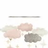 Fantasy Clouds Baby Mobiel - Pale Pink