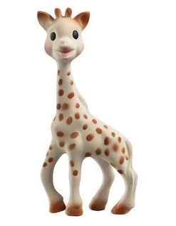Sophie De Giraf - Bijtspeelgoed - 100% Natuurlijk Rubber - In Wit Rode Geschenkdoos -Babyspeelgoed Winkel 934x1200