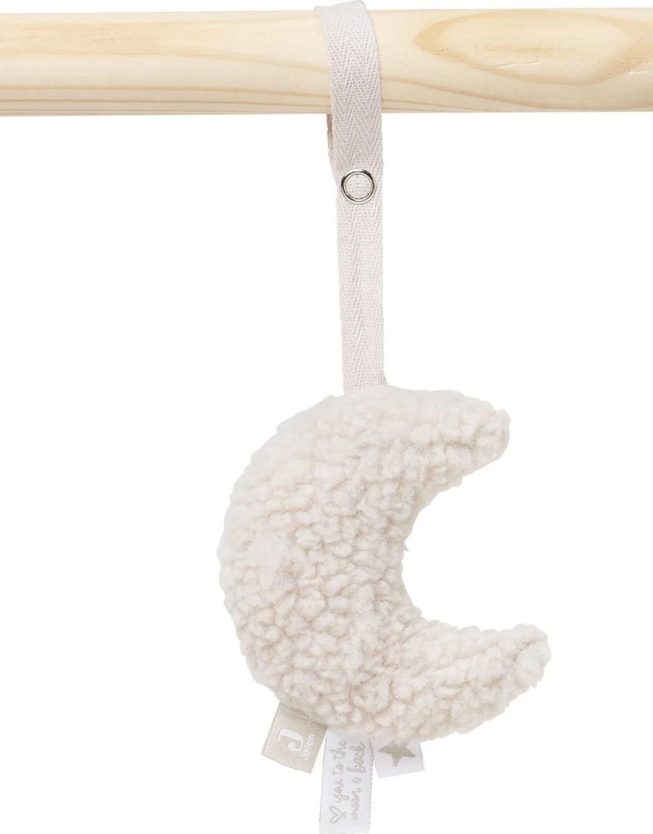 Jollein Babygym Speeltjes - Moon - Nougat - 4 Stuks 7 Jollein Babygym Speeltjes - Moon - Nougat - 4 Stuks - Afbeelding 7