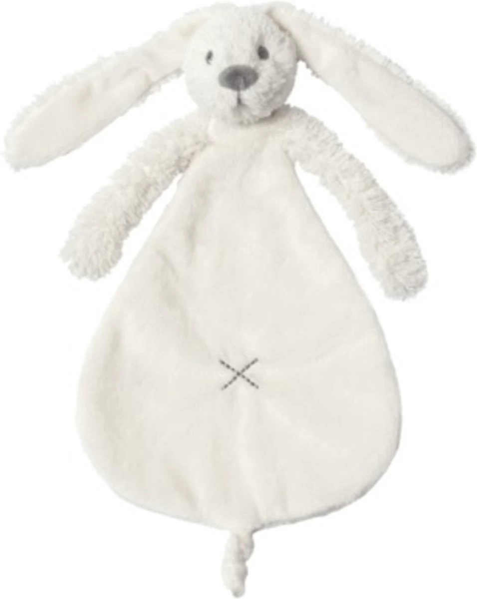Happy Horse Konijn Richie Knuffeldoekje - Wit - Baby Cadeau 2 Happy Horse Konijn Richie Knuffeldoekje - Wit - Baby Cadeau - Afbeelding 2