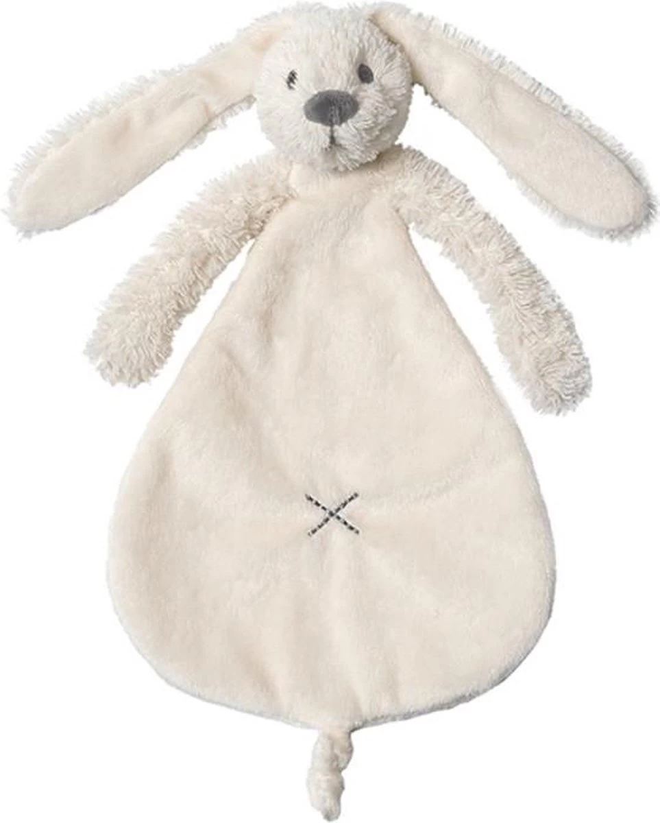 Happy Horse Konijn Richie Knuffeldoekje - Wit - Baby Cadeau 1 Happy Horse Konijn Richie Knuffeldoekje - Wit - Baby Cadeau