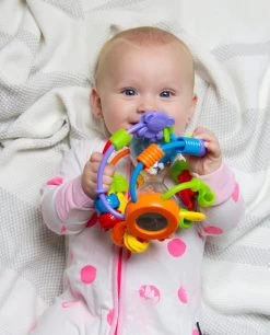 Playgro Speel En Leerbal - Grijp- En Bijtspeelgoed - Klikklak Geluiden - Spiegeltje - Kralen - Cilinder Met Rattelende Ballen -Babyspeelgoed Winkel 969x1200 2