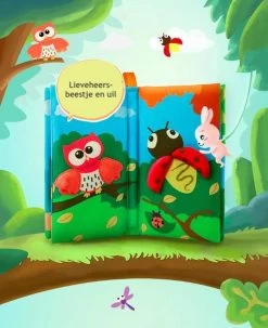 Tumama® Knisperboekje Baby Eerste Jaar “Dieren Vleugels“ Voelboekje - Sinterklaas Kerst Cadeau - Educatief Voel Knisper Boek Speelgoed -Babyspeelgoed Winkel 977x1200