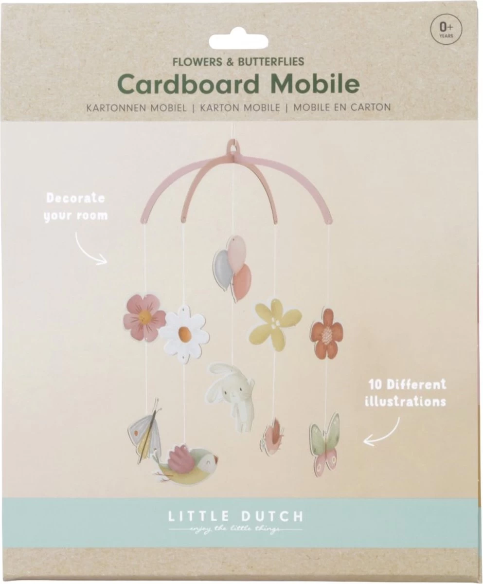 Little Dutch Mobiel Flowers & Butterflies 6 Little Dutch Mobiel Flowers & Butterflies - Afbeelding 6